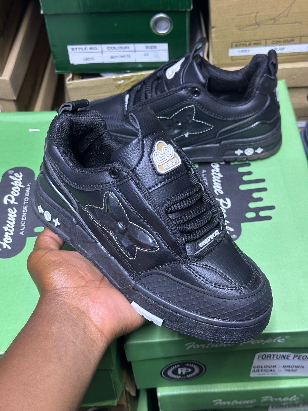 Louis Vuitton LV Kids Sneakers – Luxury Designer Sports Shoes (Sizes 30-35)