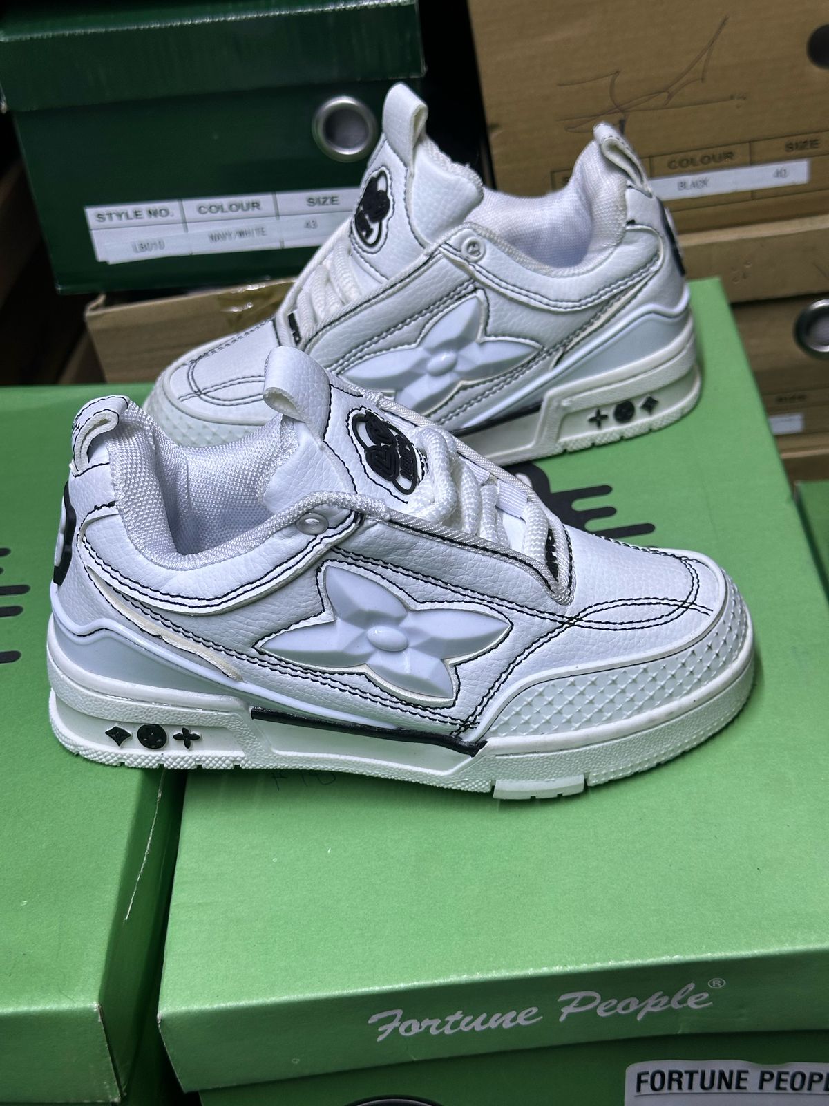 Louis Vuitton LV Kids Sneakers – Luxury Designer Sports Shoes (Sizes 30-35)