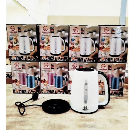 Eurochef Electric Kettle inside Stainless Steel Double Layer Anti Sclading Automatic Power Off Electric Water Boiler, Electric Water Boiler for Home