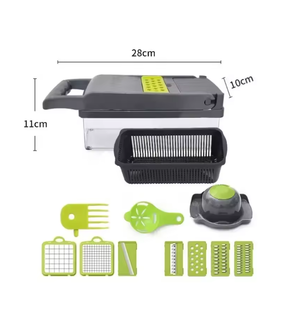 Multifunctional Vegetable/Onion Chopper Slicer Dicer Cutter,Veggie With 8 Blades