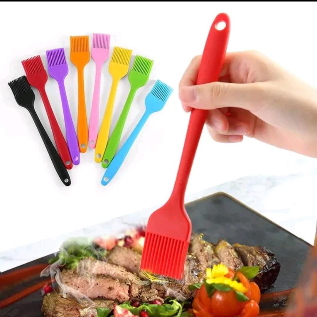 Silicon Heat resistant oil basting pastry brush perfect for baking cooking chapati