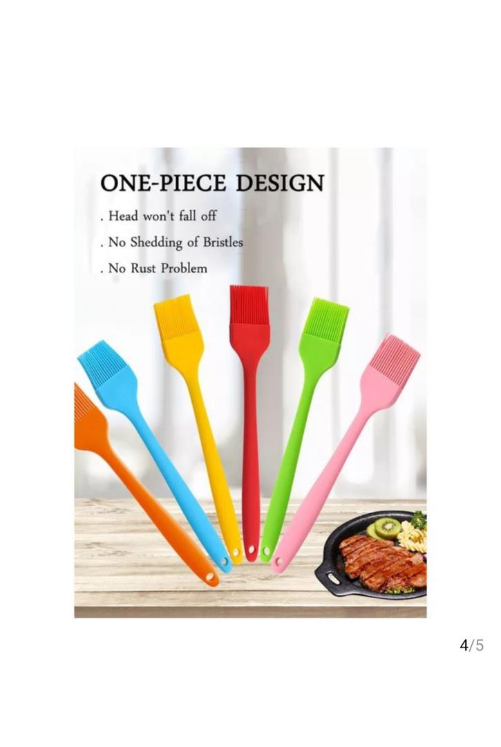 Silicon Heat resistant oil basting pastry brush perfect for baking cooking chapati