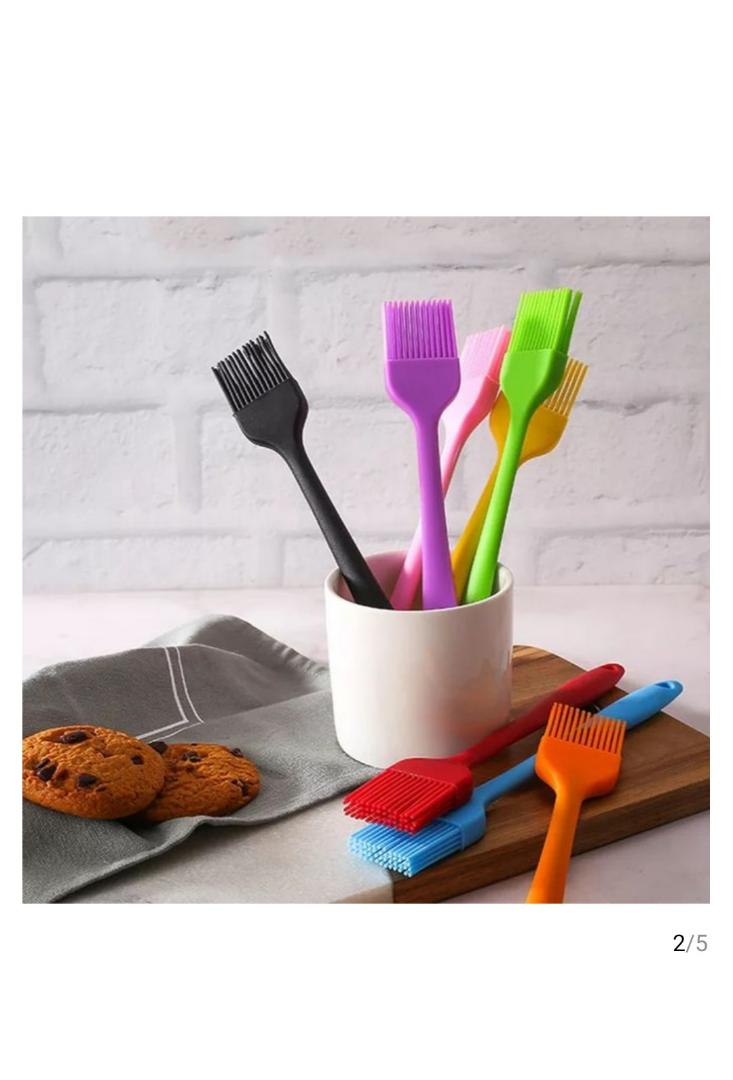 Silicon Heat resistant oil basting pastry brush perfect for baking cooking chapati