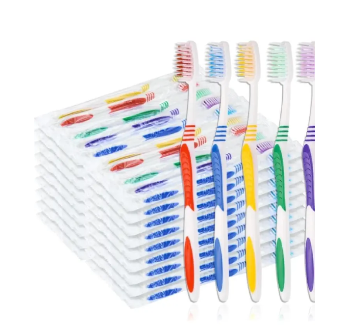 6 Pcs Soft Bristle Toothbrush Set – Gentle, Effective & Family-Friendly Ergonomic handle Soft bristles – Gentle on gums, tough on plaque
