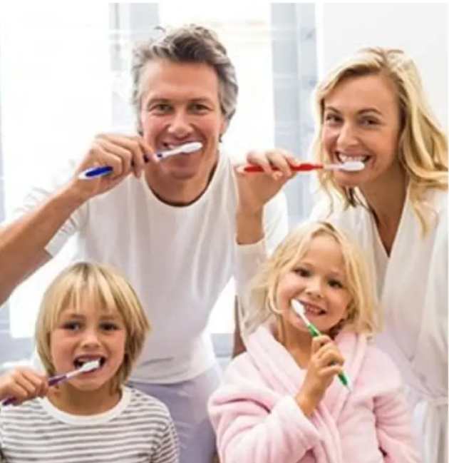 6 Pcs Soft Bristle Toothbrush Set – Gentle, Effective & Family-Friendly Ergonomic handle Soft bristles – Gentle on gums, tough on plaque