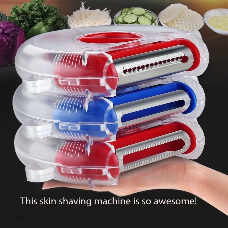 Household three in one multifunctional peeler, fruit knife, apple peeler, potato peeler