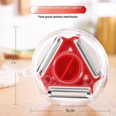 Household three in one multifunctional peeler, fruit knife, apple peeler, potato peeler
