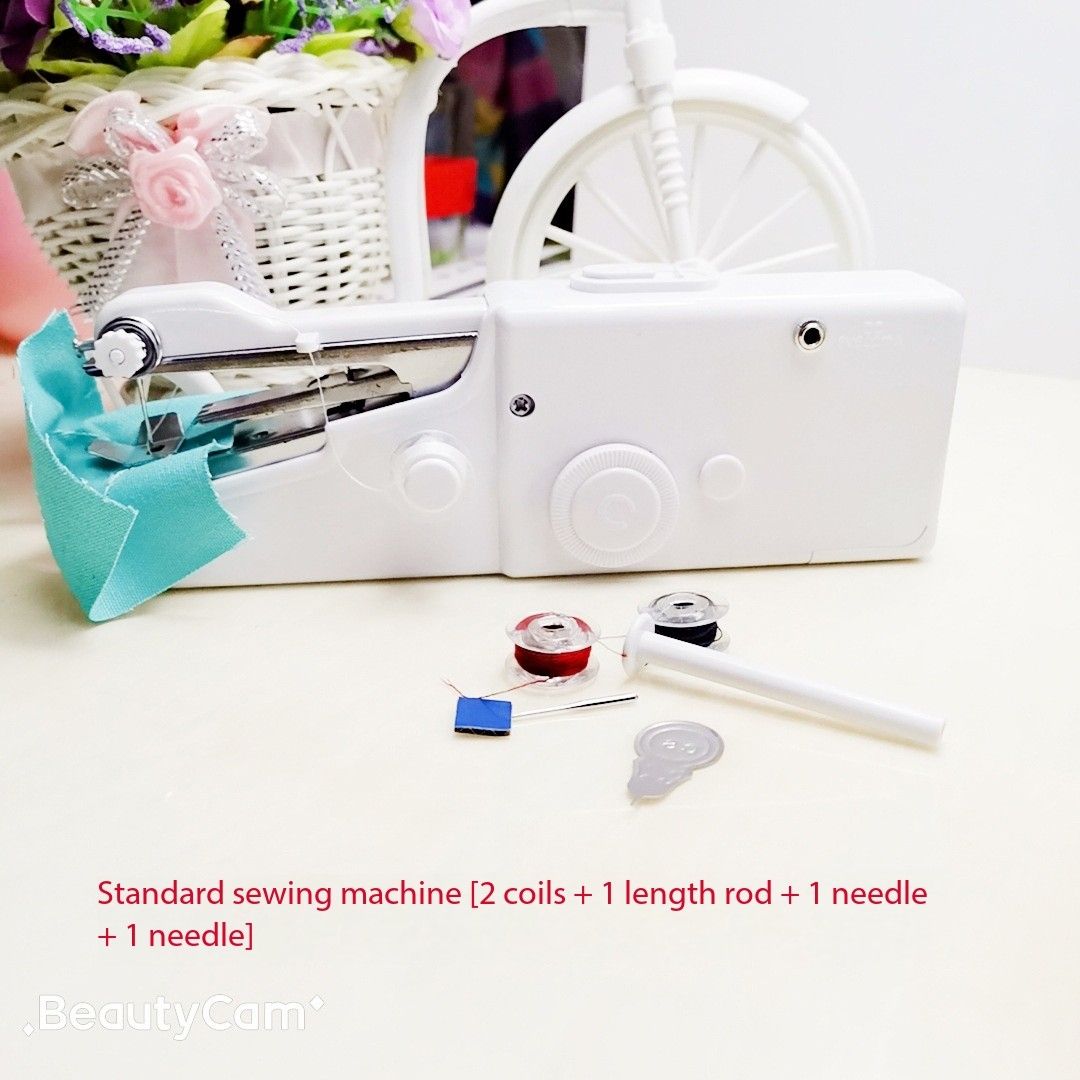 Portable household micro handheld electric sewing machine Mini manual sewing machine