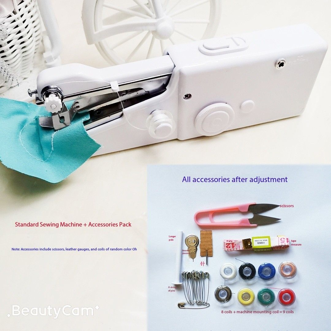 Portable household micro handheld electric sewing machine Mini manual sewing machine