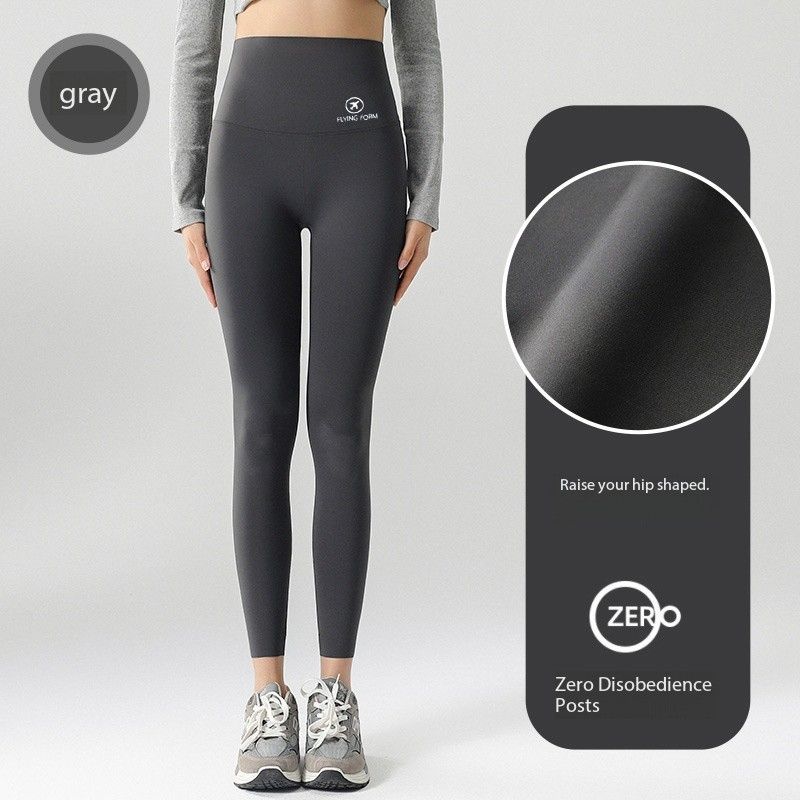 Nine point shark pants for women wearing spring and autumn high waisted tight pants, yoga Barbie pants with fleece leggings
