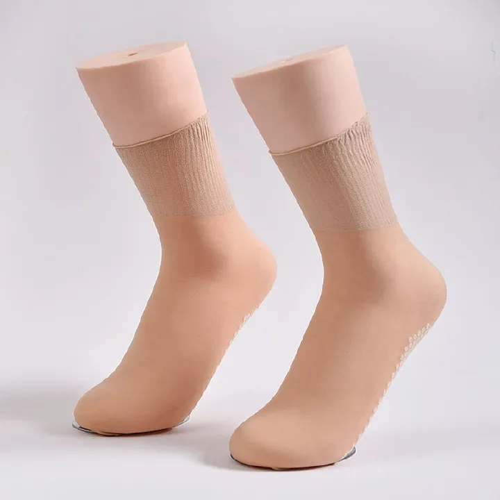10PCS children's thin, sweat absorbing, non slip, loose mouthed, lotus leaf lace silk socks, loose socks, wide mouth