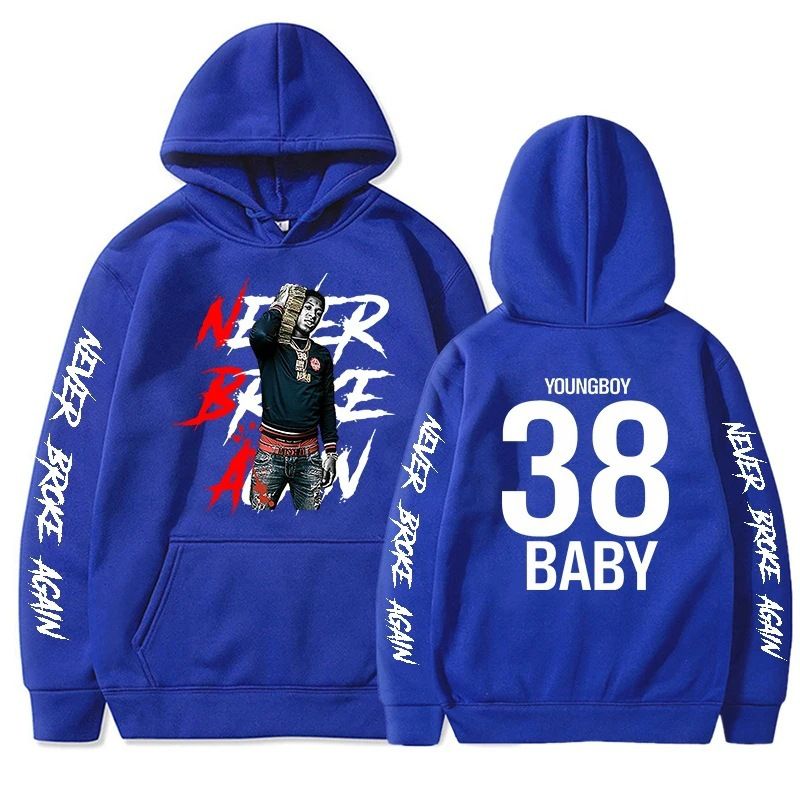 Youngboy Never Broke Again Printed Hoodie