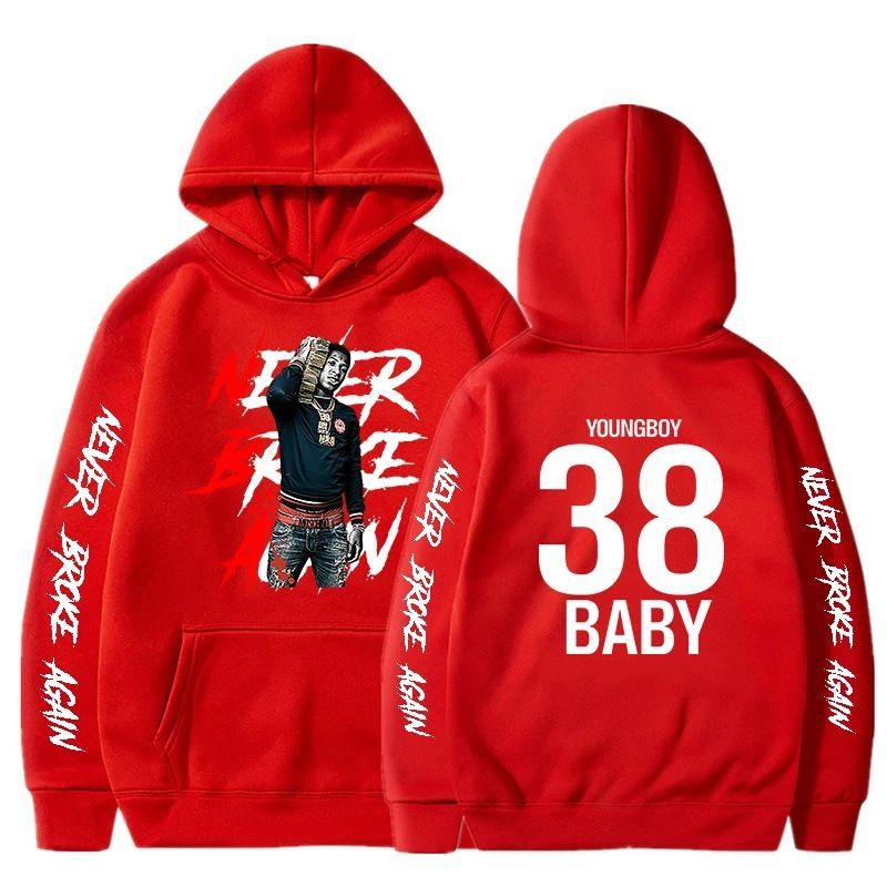 Youngboy Never Broke Again Printed Hoodie