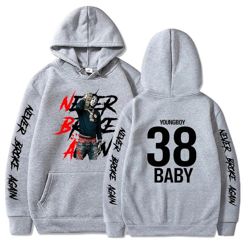 Youngboy Never Broke Again Printed Hoodie