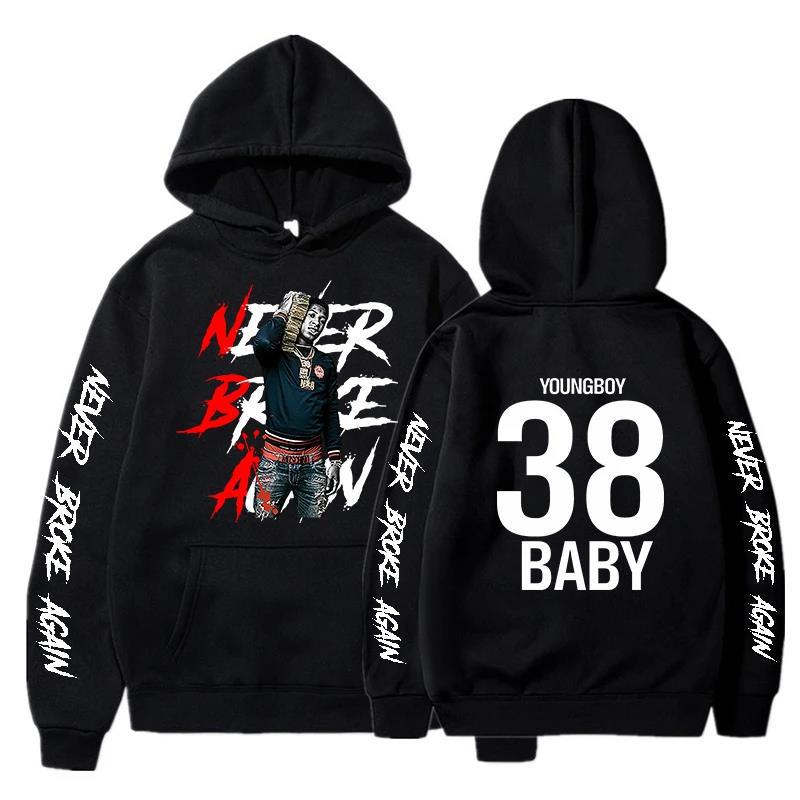 Youngboy Never Broke Again Printed Hoodie