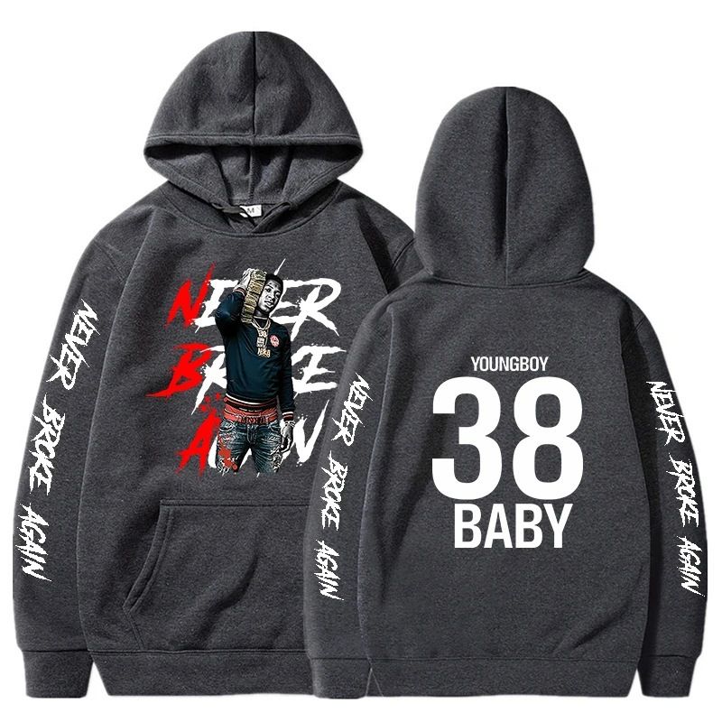 Youngboy Never Broke Again Printed Hoodie