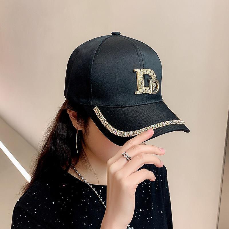 Duck tongue hat, versatile and high-end for women, highlighting the face. Small baseball cap, Korean version, new hat, sun protection hat, sun visor hat