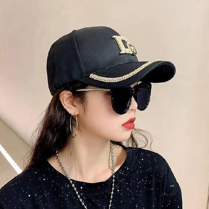 Duck tongue hat, versatile and high-end for women, highlighting the face. Small baseball cap, Korean version, new hat, sun protection hat, sun visor hat