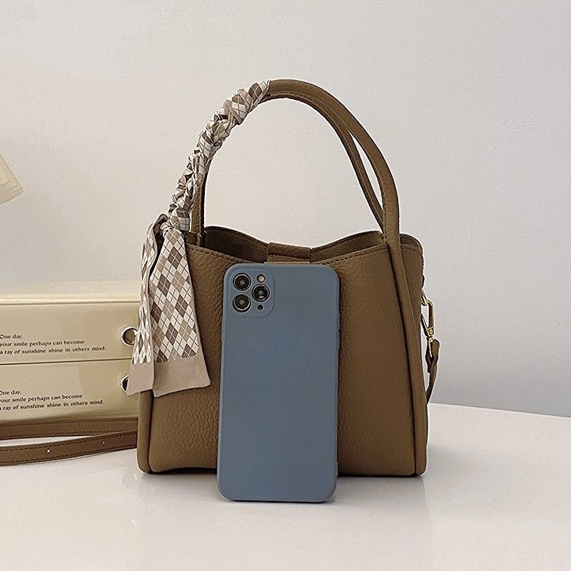 New Fall/Winter High-End Capacity Fashion Versatile Crossbody Commuter Bucket Bag Single Shoulder Bag