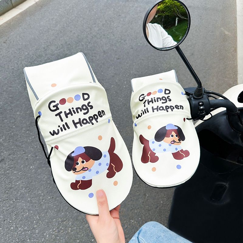 Electric bike sun protection gloves, summer sun protection gloves, UV resistant handlebar cover, waterproof, universal for electric bikes