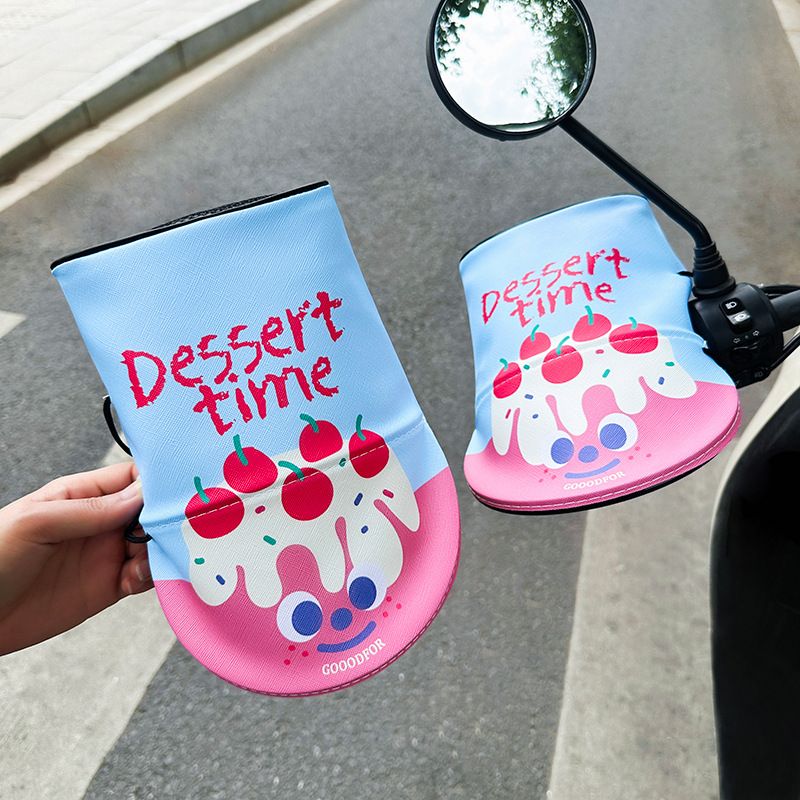 Electric bike sun protection gloves, summer sun protection gloves, UV resistant handlebar cover, waterproof, universal for electric bikes