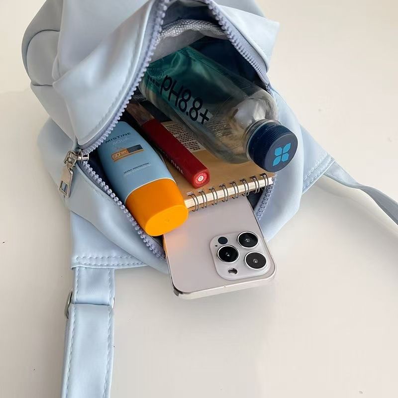 Casual nylon cloth bag for women, new Volkswagen shell lightweight and versatile, large capacity  bag, single shoulder small bag