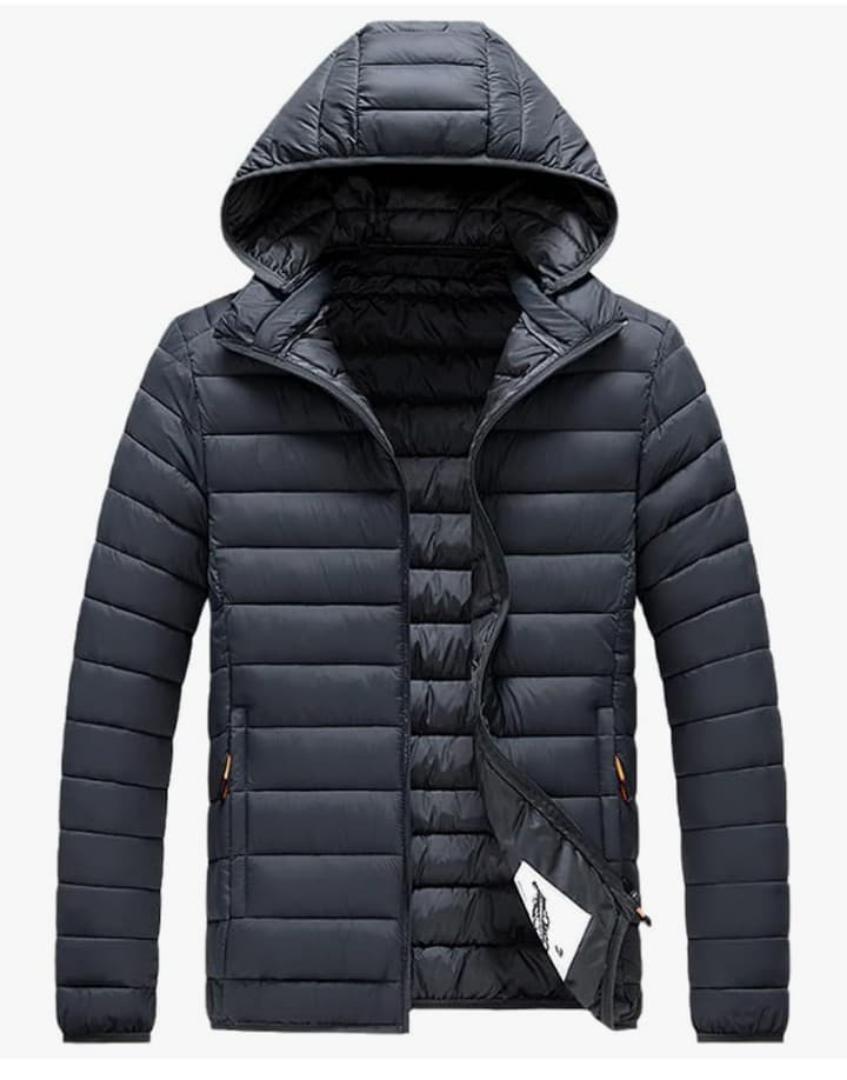 MEN PUFF JACKET ✅Puffer jacket long sleeve men design that is warm and fashionable. It has a zipper and it's unique in it's own fashionable way. Quality in it's make material and suitable in all seaso