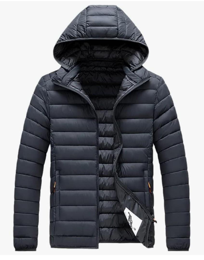 MEN PUFF JACKET ✅Puffer jacket long sleeve men design that is warm and fashionable. It has a zipper and it's unique in it's own fashionable way. Quality in it's make material and suitable in all seaso