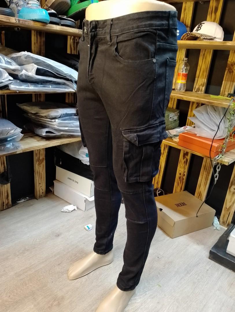 MEN SIDE POCKET MEN ✅This men jeans trouser is a high end quality and slightly stretchy, it is durable and fashionable. It's a hard material jeans marking it's durability. It is flexible and suitable