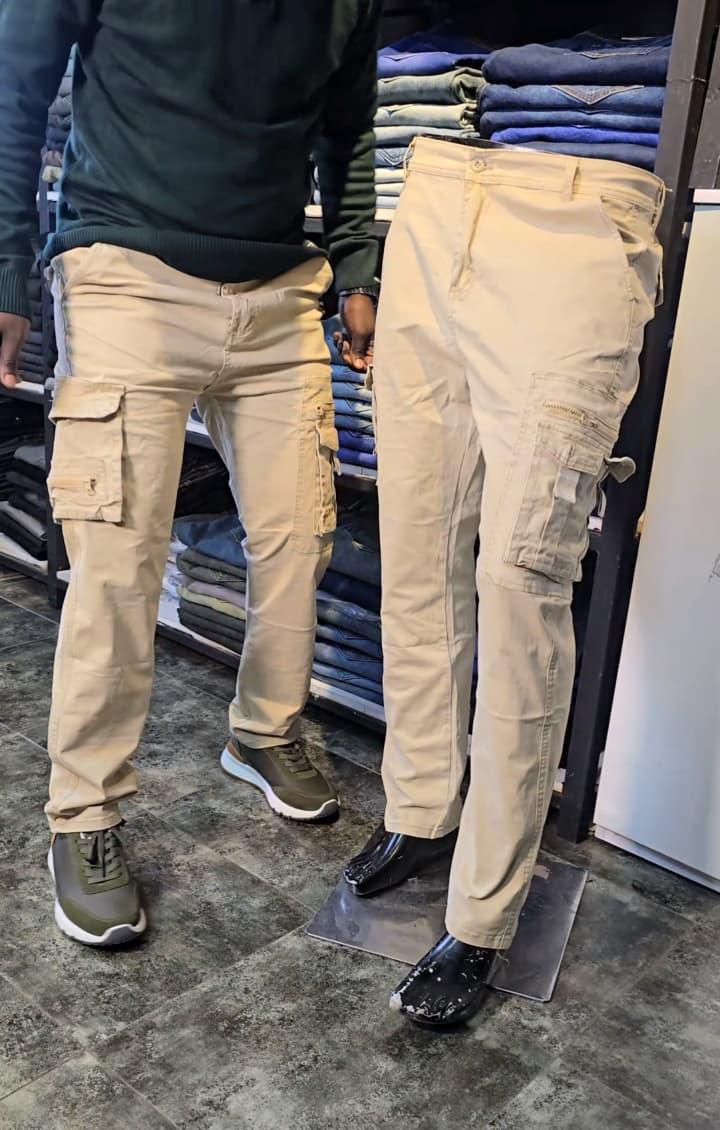 MEN CLASSIC CASUAL PANTS ✅Why guys are grabbing these:*

- *Tailored Fit, Zero Stiffness*: Slim-tapered leg with just enough stretch. Looks sharp with sneakers or boots. No more “baggy fundi” cargos.