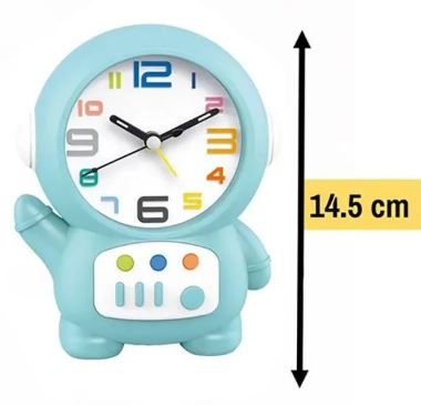 Creative Astronaut Student Bedside Alarm Clock, Personalized Craft alarm Clock, Kids alarm clock, back to school kids alarm clock, Living Room Bedroom Study Room Decoration