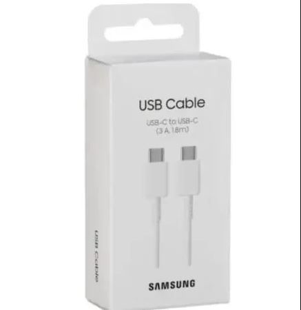 Samsung 25W Super Fast Charging 5A USB-C to USB-C Cable – Original Samsung 25W Charger Cable for Galaxy A14, A24, A34, A54, S21, S22, S23, S24, Note, and Other  Type-C Devices