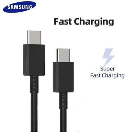 Samsung 25W Super Fast Charging 5A USB-C to USB-C Cable – Original Samsung 25W Charger Cable for Galaxy A14, A24, A34, A54, S21, S22, S23, S24, Note, and Other  Type-C Devices