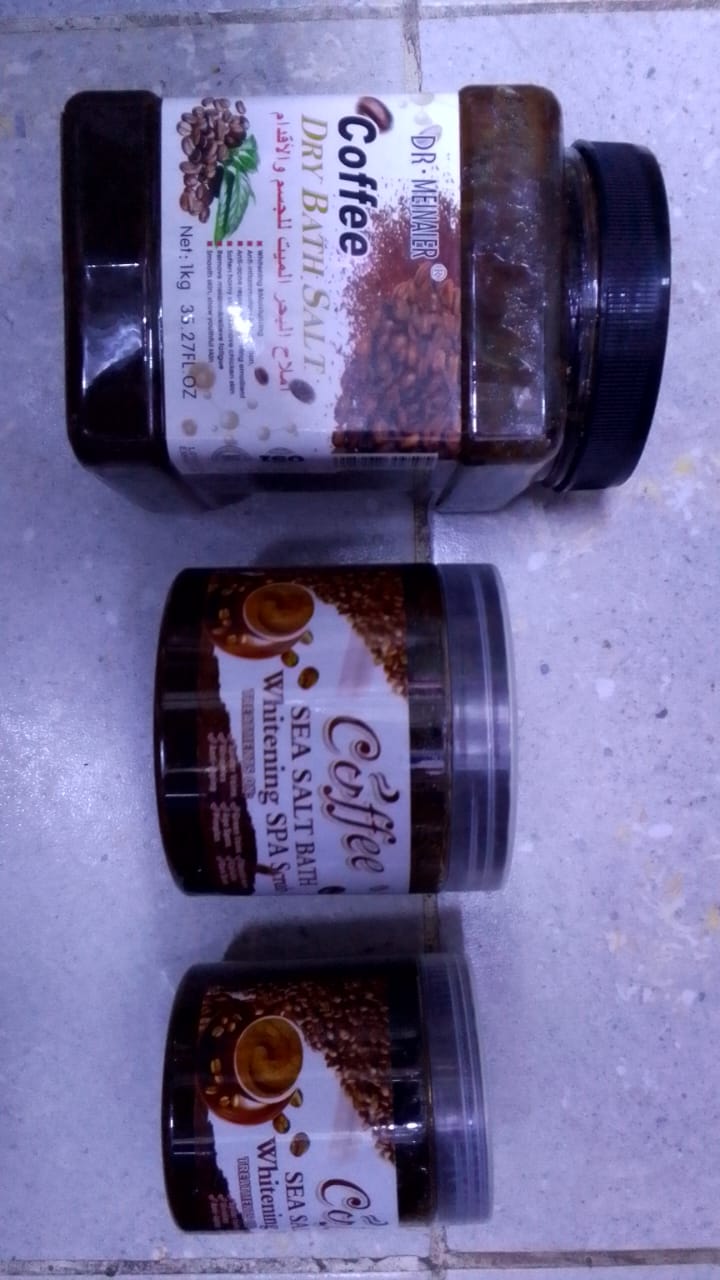 Coffee Body Scrub for Exfoliation and Smooth Skin, Deep Cleansing Sugar Scrub for All Skin Types, Removes Dead Skin, Leaves Skin Soft and Glowing, Available 1KG, 680G, 350G