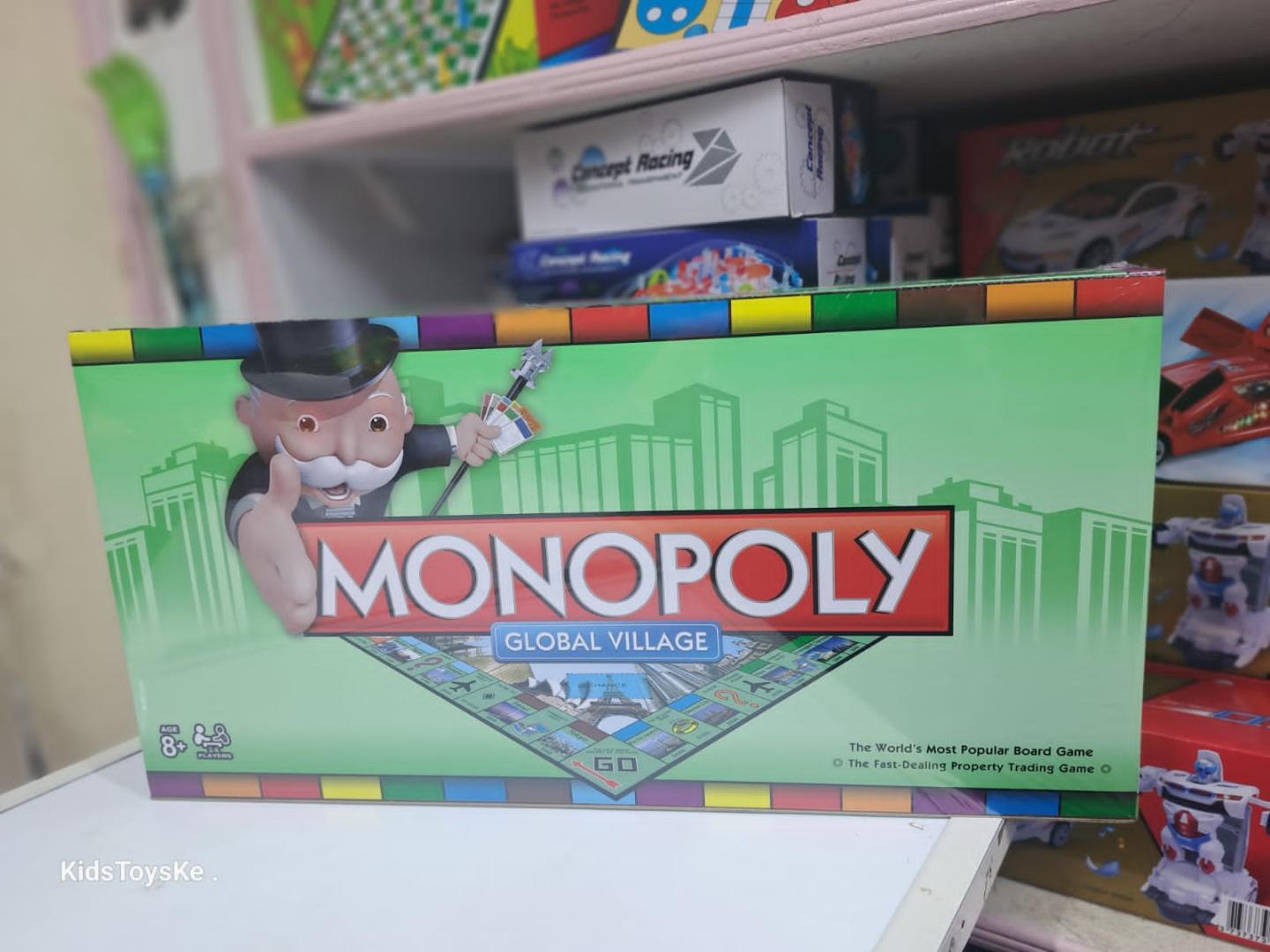 monopoly global Village board game,monopoly game