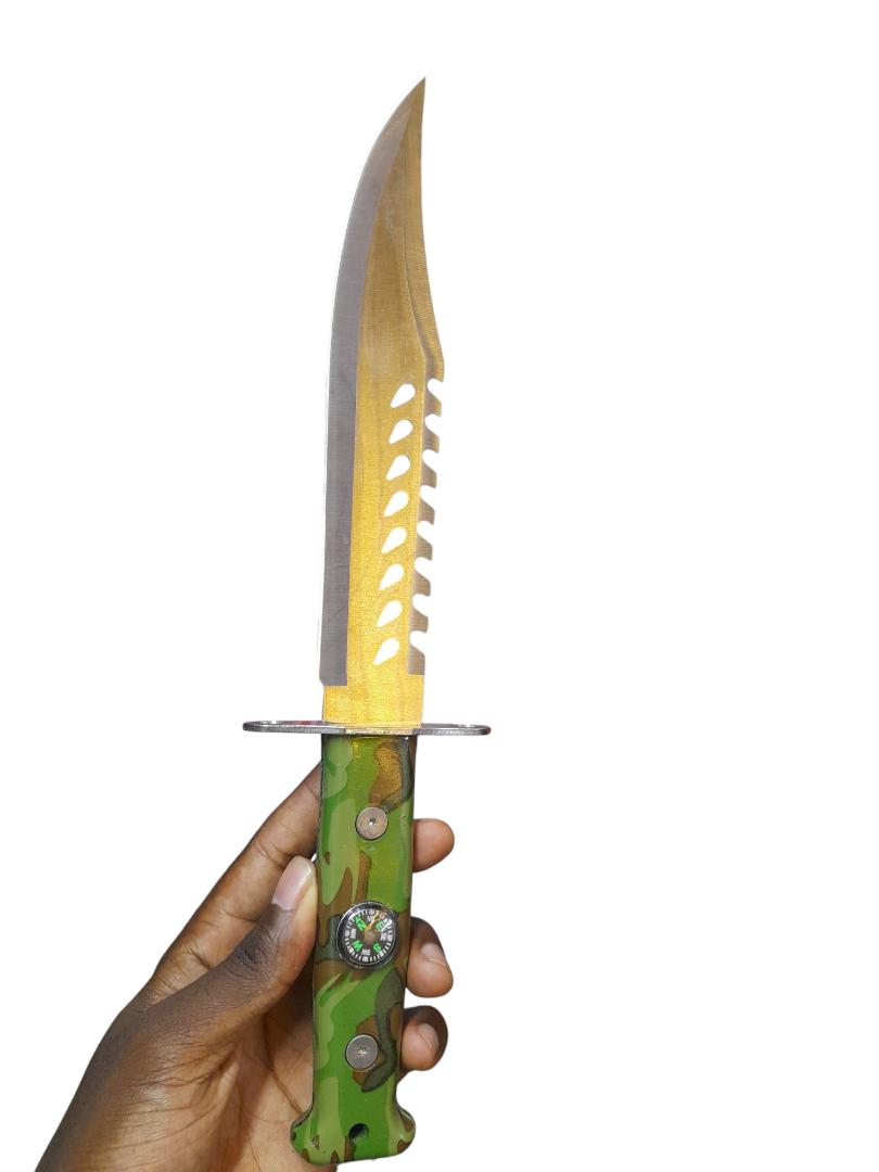 tactical dagger knife  with compass, hunting dagger knife,camping knife  with compas,take a tactical  dagger knife for your  protection while camping