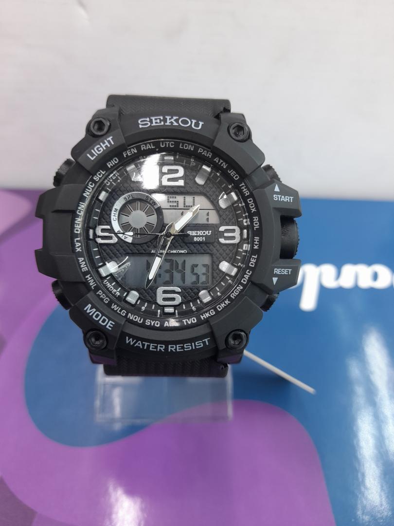 sekou sport watch,tactical wrist watch,sekou wrist watch,water resistant  sport watch analogue and digital sport watch