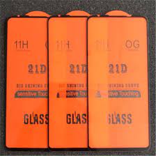 Screen Protector Full Cover Anti Fingerprint For Samsung A24, Samsung A54, ,TECNO Spark 5, TECNO Camon 16, TECNO Camon 15.Screen Guard Protector