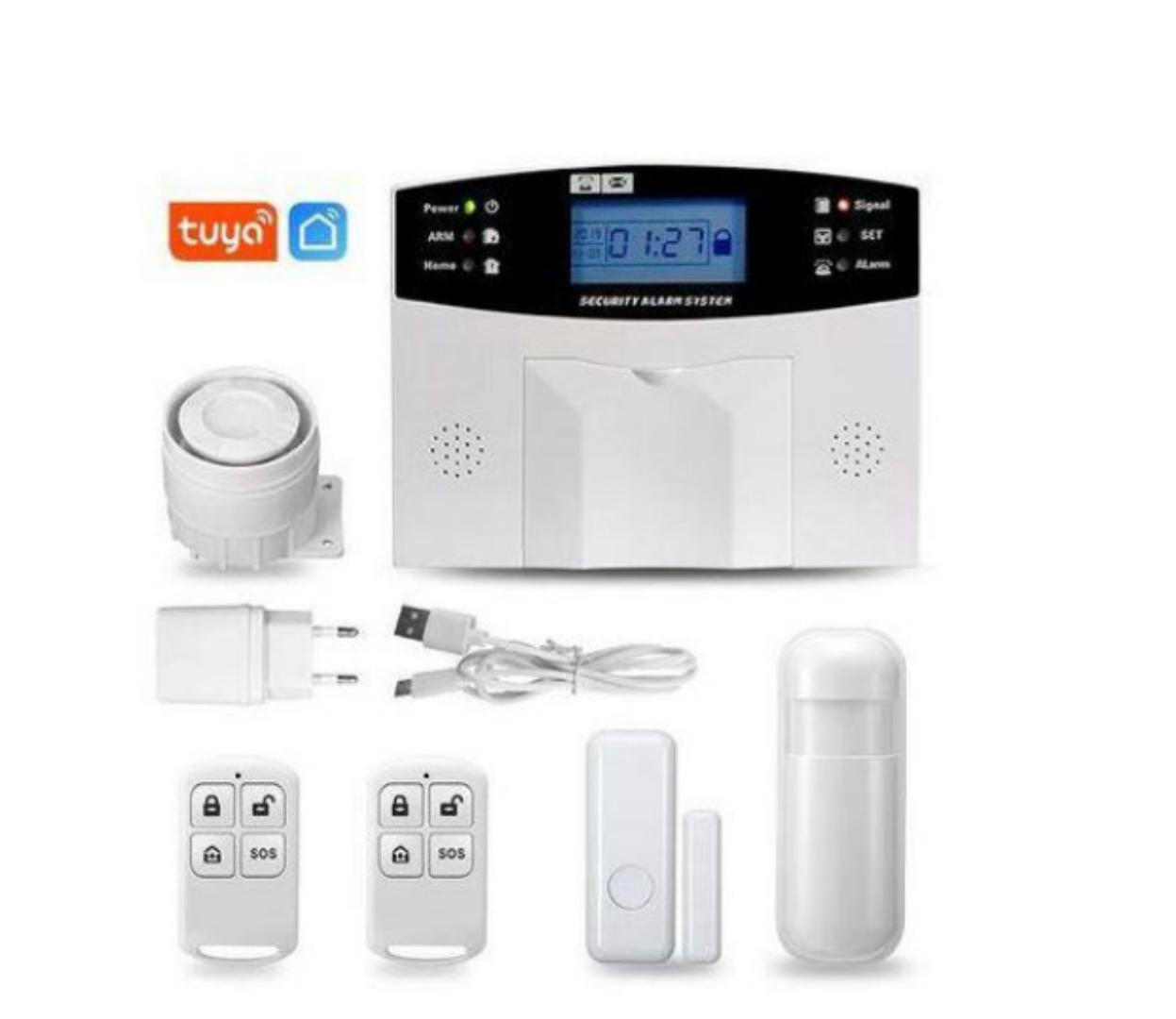 SMART  HOME LCD  GSM ALARM SYSTEM