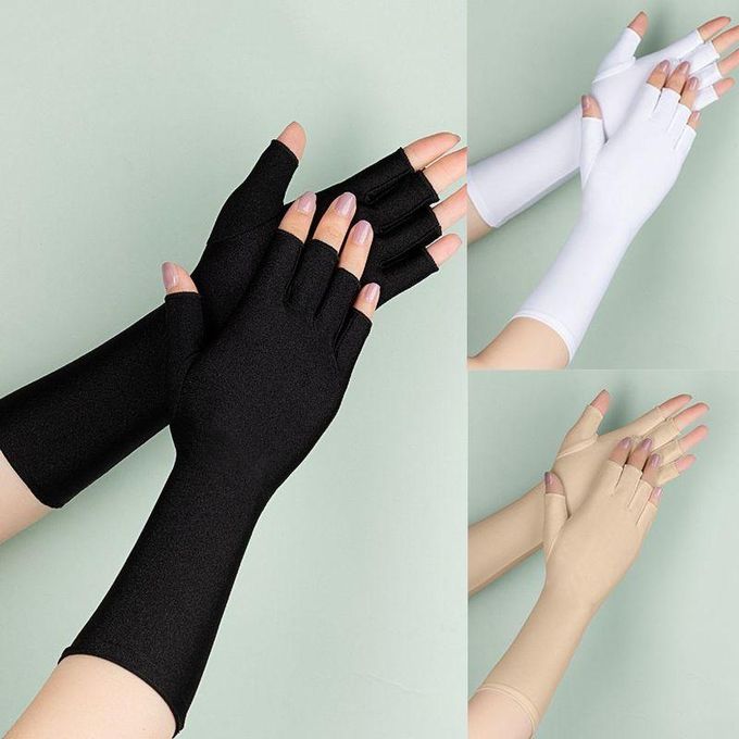 UV Protection Manicure Hand Gloves to Protect Your Hands from UV Radiation