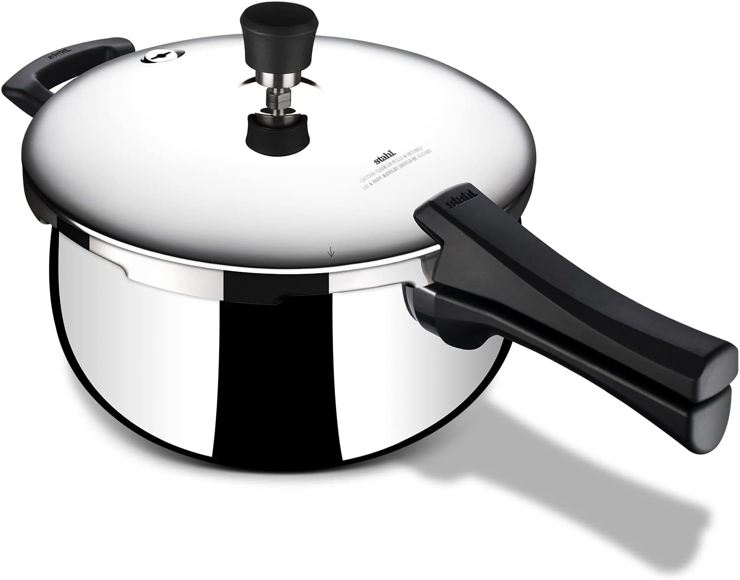 5 Ltr Belly Express stainless Steel pressure Cooker (Stahl)