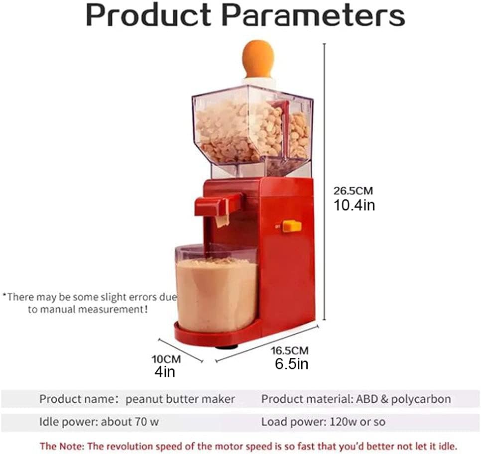 Electric Peanut Butter Maker
