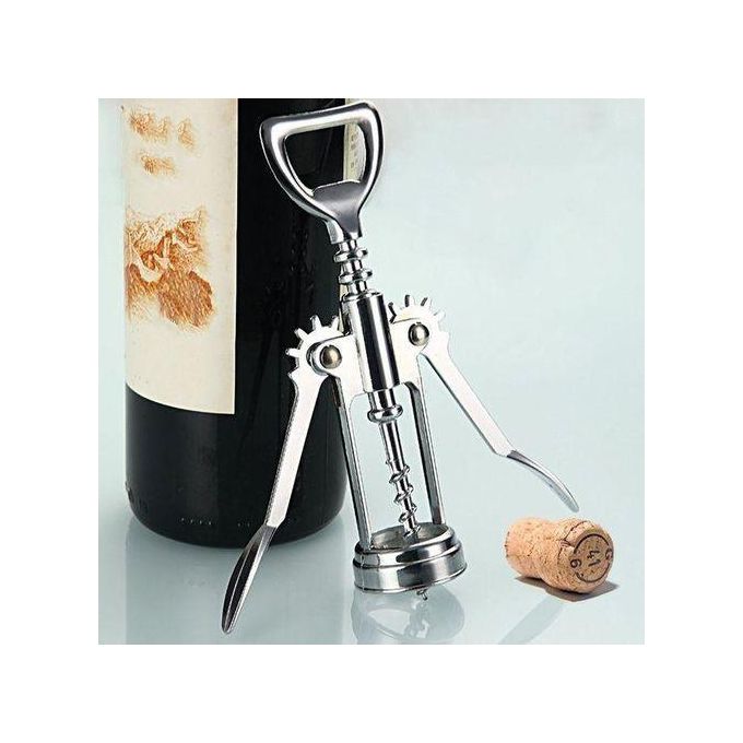 1pc Multifunctional Cork Screw/Manual Wine Opener
