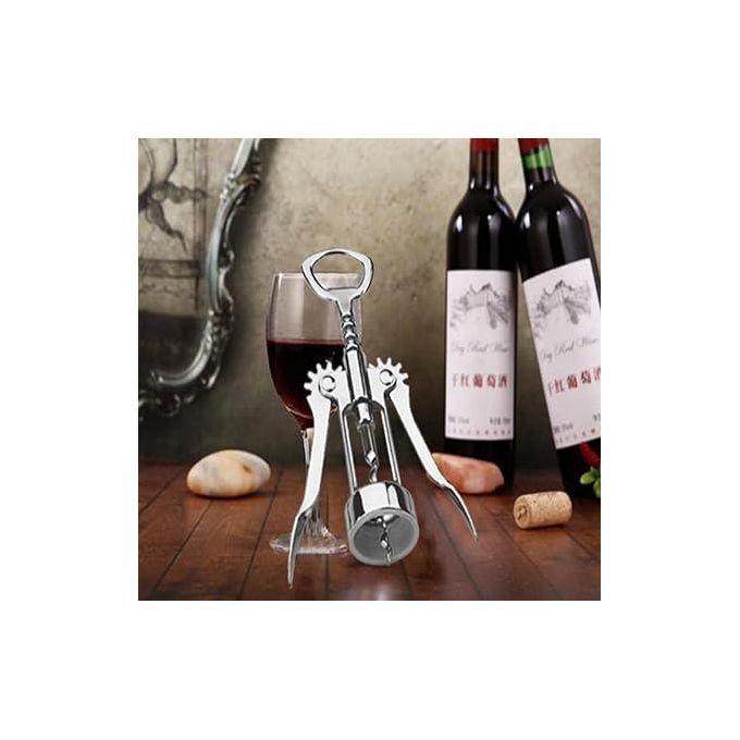 1pc Multifunctional Cork Screw/Manual Wine Opener