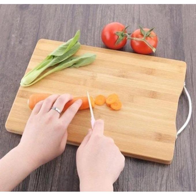 Double Sided Thickened Solid Wooden Chopping Board -28cm by 38cm
