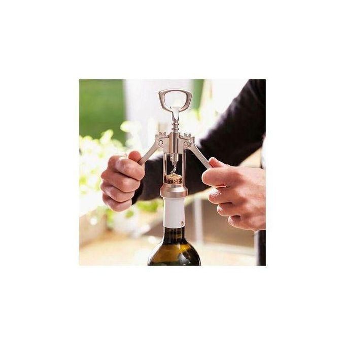 1pc Multifunctional Cork Screw/Manual Wine Opener