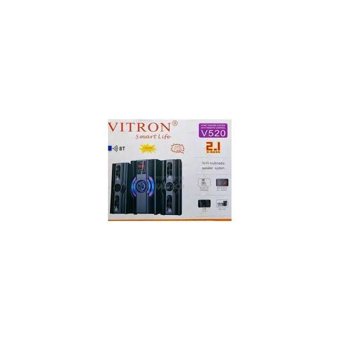2.1 Hi-Fi Multimedia Speaker, Home Theatre System 10000W PMPO V520