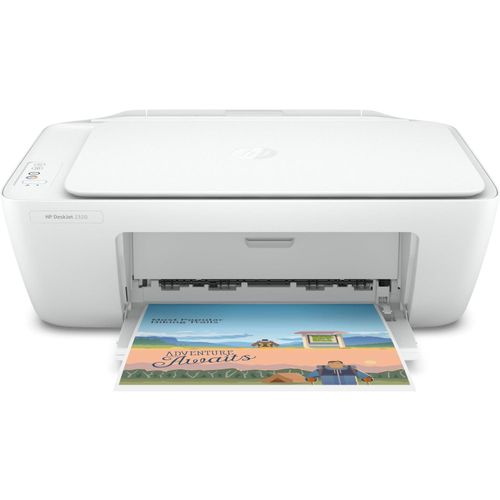 HP DeskJet 2320 All-in-One Printer, Print, Copy, Scan, USB Interface, White (1YR WRTY)