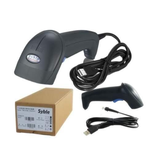 Syble 1D Handheld Laser Barcode Scanner USB For Pos Printer