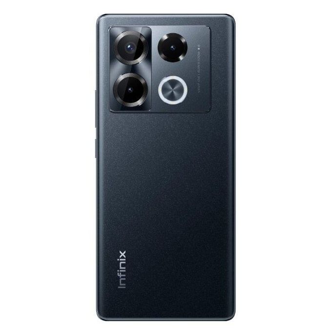 Infinix Note 40 Pro, 6.78'', 256GB + 8GB RAM (UPTO 16GB RAM), Dual SIM, 5000mAh, Black (1YR WRTY)